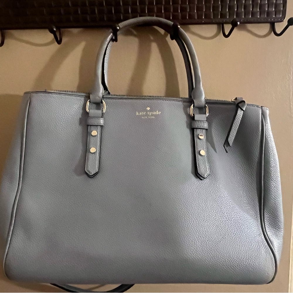 Kate Spade Blue Satchel Bag